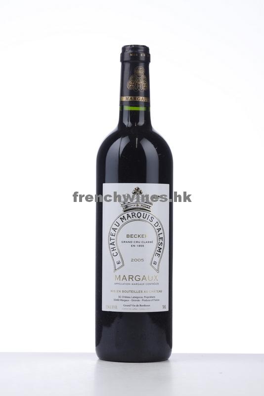 MARQUIS D'ALESME BECKER 2005