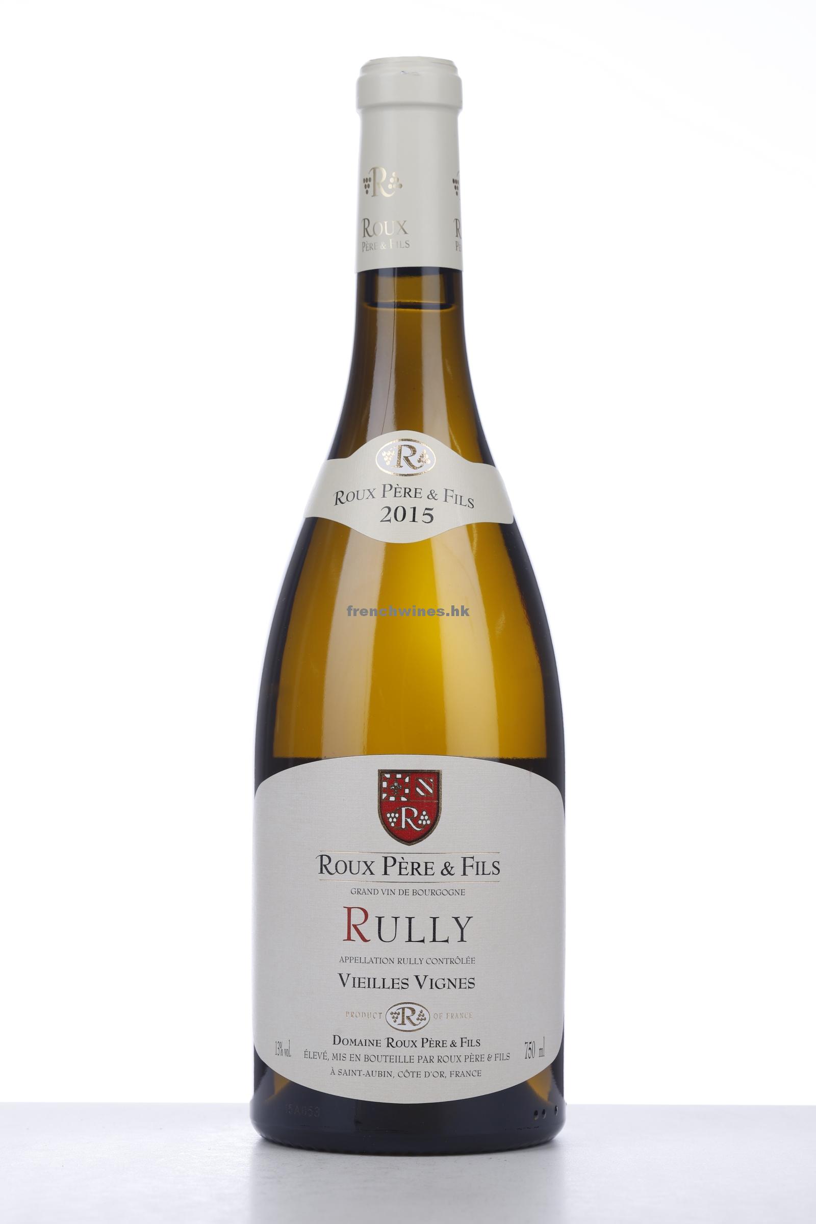 RULLY BLANC VIEILLES VIGNES 2015