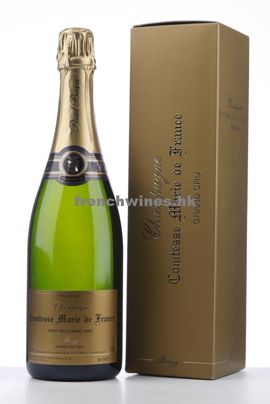 PAUL BARA COMTESSE MARIE DE FRANCE GRAND CRU BRUT MILLESIME 2004