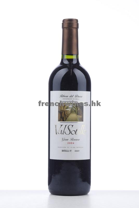 VAL SOTILLO GRAN RESERVA 2004