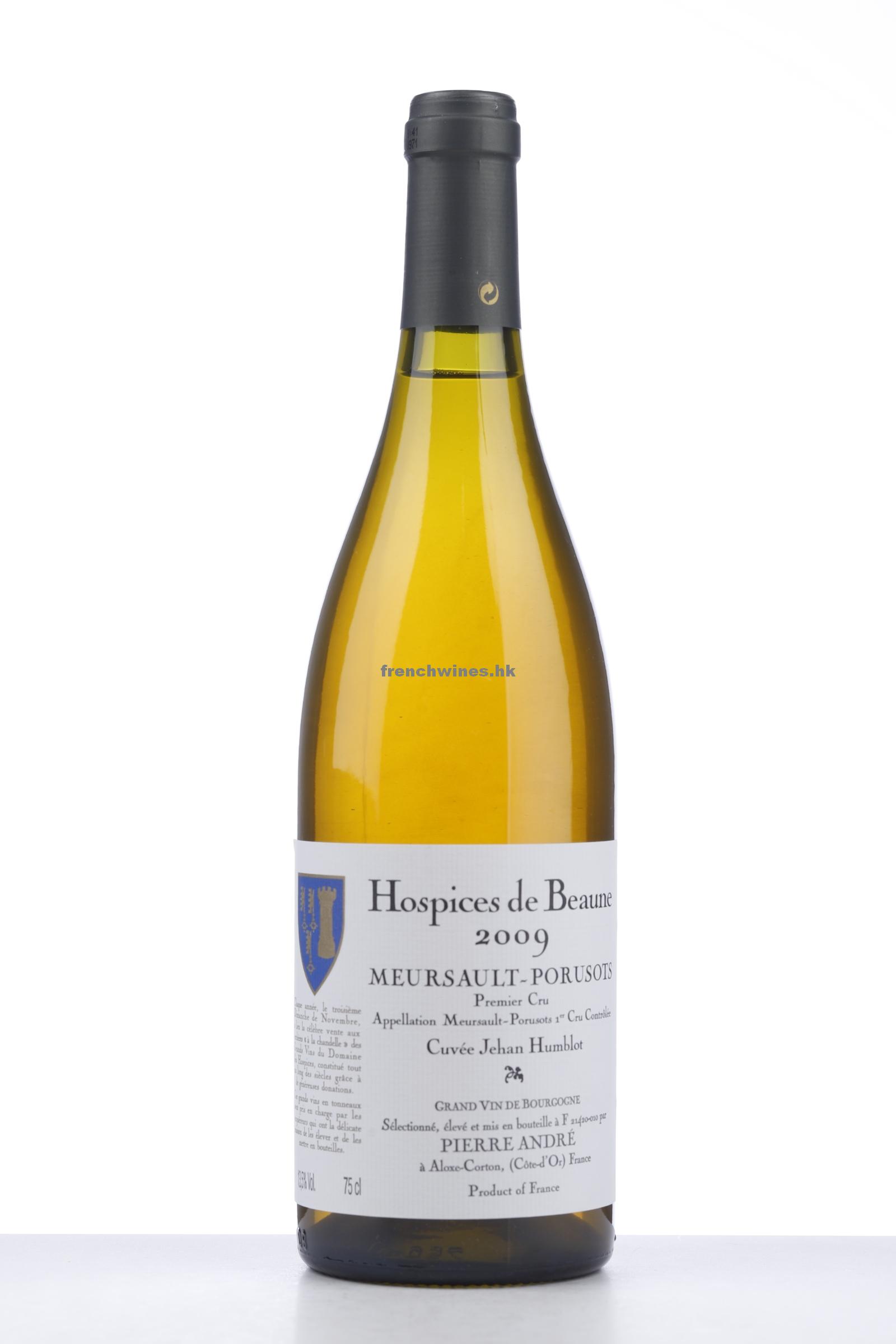 HOSPICES DE BEAUNE MEURSAULT PORUSOTS CUVEE JEHAN HUMBLOT 2009