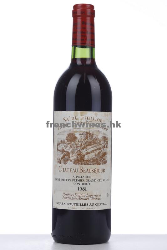 BEAUSEJOUR DUFFAU LAGARROSSE 1981