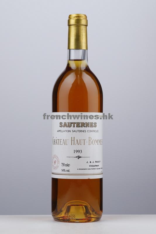 HAUT BOMMES SAUTERNES 1993