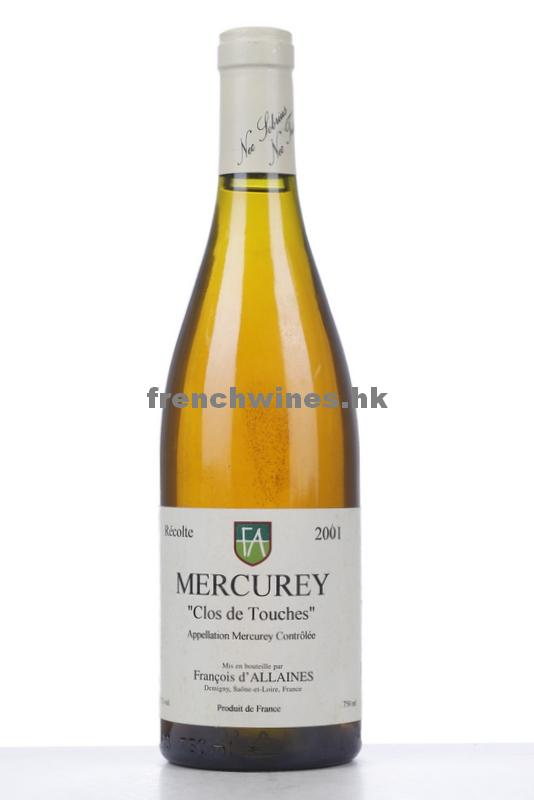 MERCUREY BLANC CLOS DE TOUCHES 2001