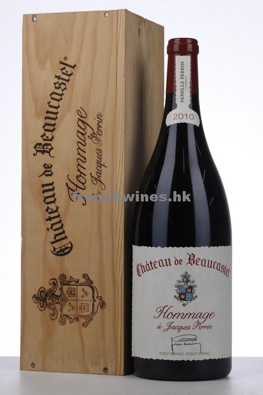 CHATEAUNEUF DU PAPE BEAUCASTEL HOMMAGE A JACQUES PERRIN 2010